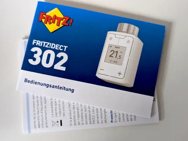 FRITZ!Smart Thermo 302 Quickstart Guide